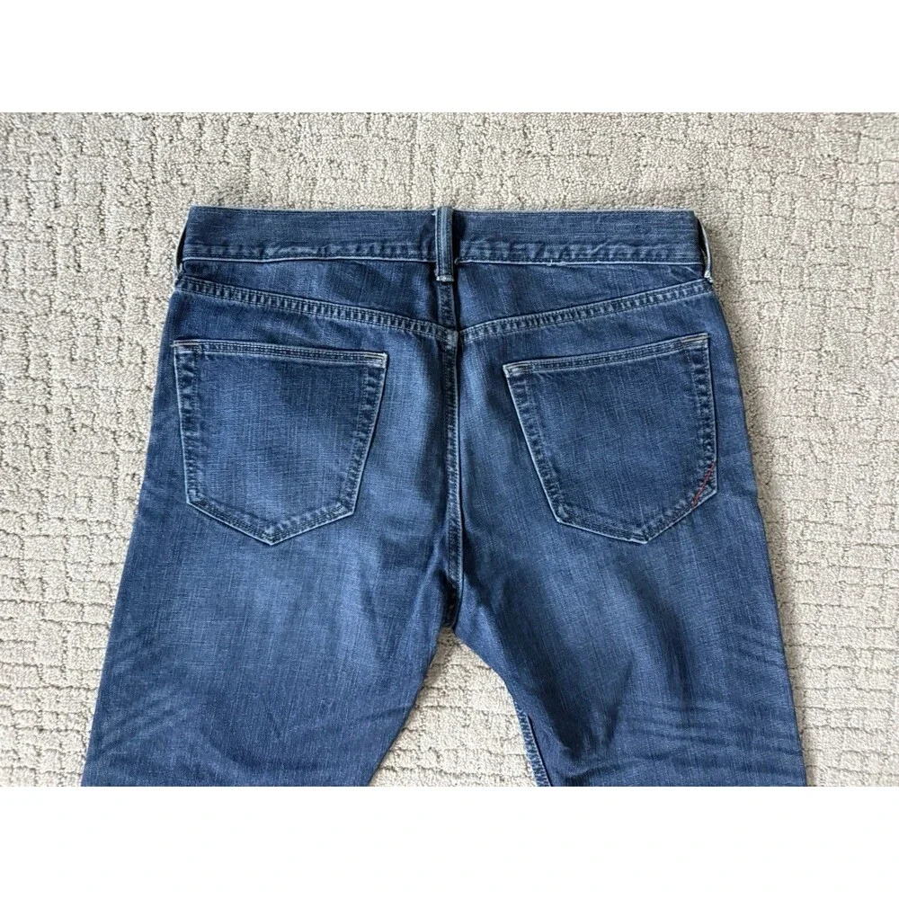 Banana Republic Slim Jeans Mens 33x30 Blue Medium Wash 100% Cotton Straight